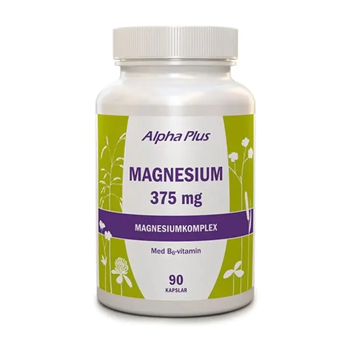 Alpha Plus Magnesium 375 mg 90 Capsules